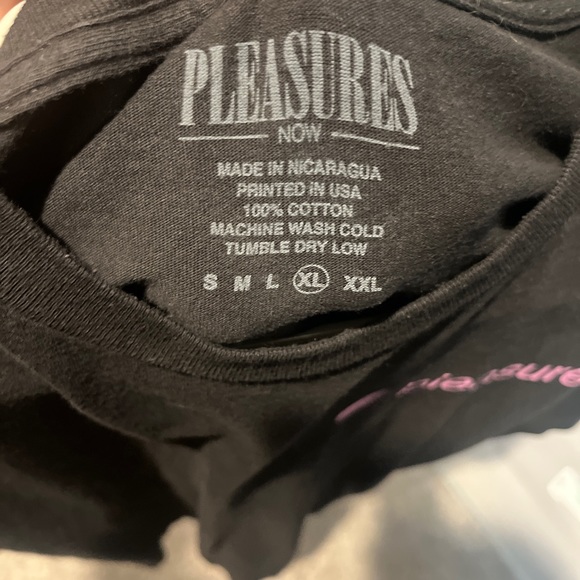 Pleasures Black XL T-Shirt - Picture 3 of 3